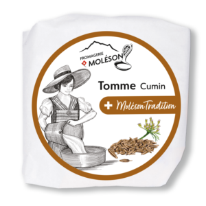 Tomme Moléson au Cumin