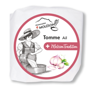 Tomme Moléson à l'ail