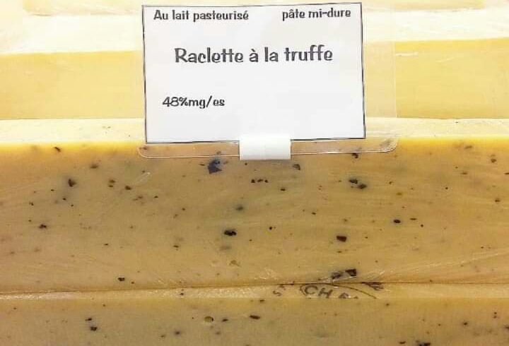Fromage à raclette à la truffe