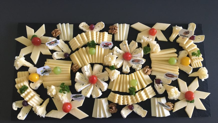 Nos plateaux de fromages